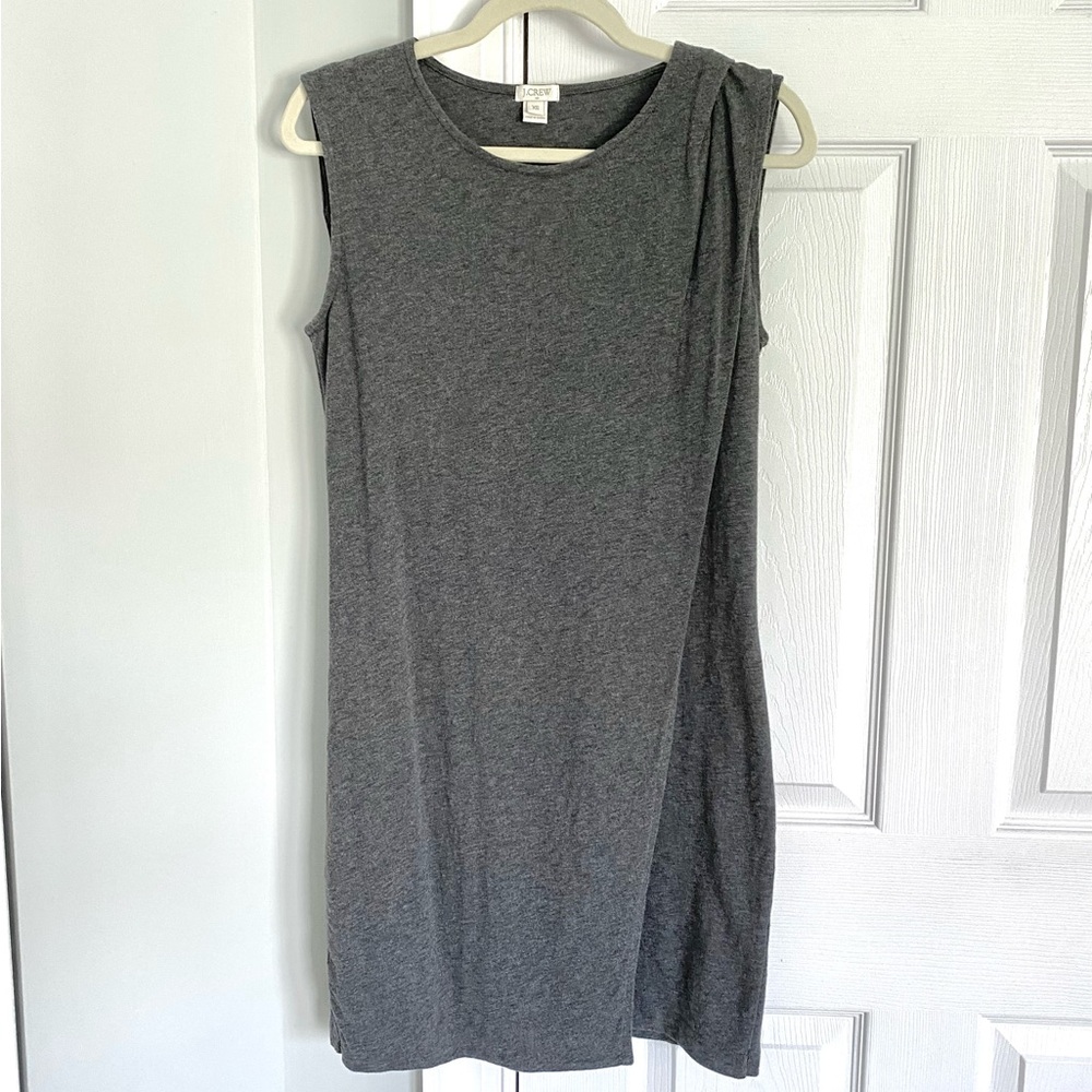 J Crew Gray Casual Sleeveless Dress